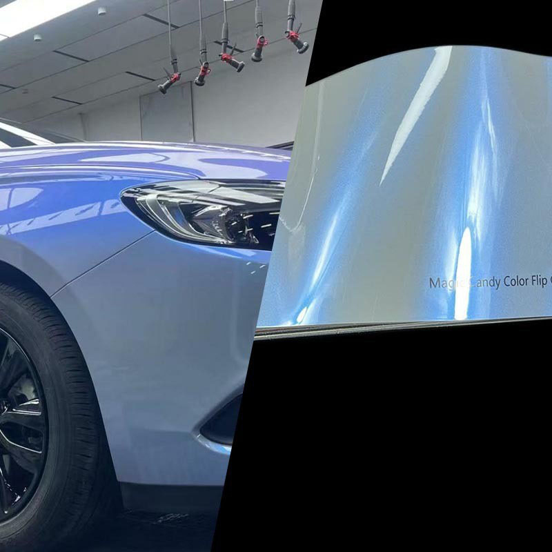 Paper Base/PET, Unique Dreamy Colors, Excellent Visual Effects, High-Quality Material Guarantee, Protection of Original Car Paint