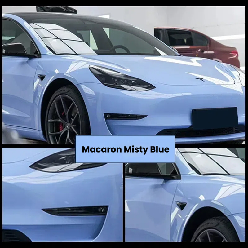 Paper With Low Viscosity/PET, Soft Color, Low Saturation, Visual Lightness, Fine Texture, High-Quality Material Guarantee, Protection of Original Car Paint