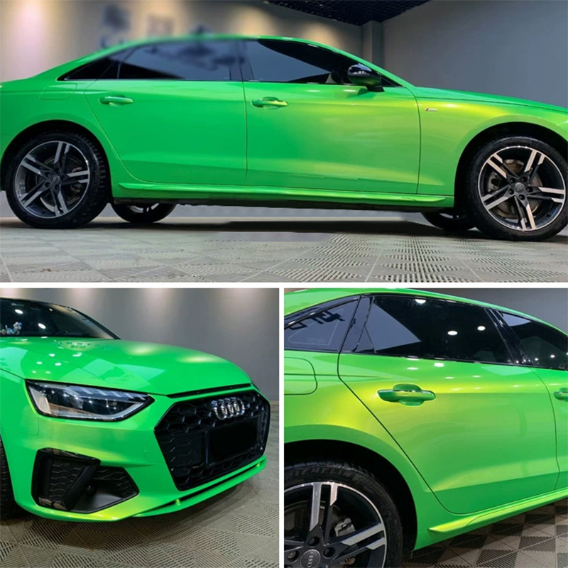 Paper Base/PET, Dreamy Color-Changing Effect, Soft Matte Texture, High-Quality Material Guarantee, Protects Original Car Paint