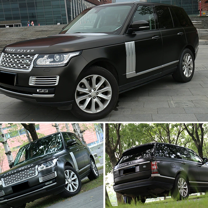 Paper Base/PET, Deep, Rich Black Surface Treatment May Be Combined With Matte Or Frosted Effects, Unique Texture Or Texture, High-Quality Material Guarantee, Protect The Original Car Paint