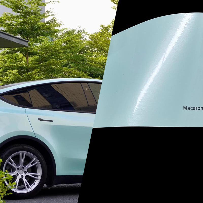 Paper With Low Viscosity/PET, Soft Color, Low Saturation, Visual Lightness, Fine Texture, High-Quality Material Guarantee, Protection of Original Car Paint