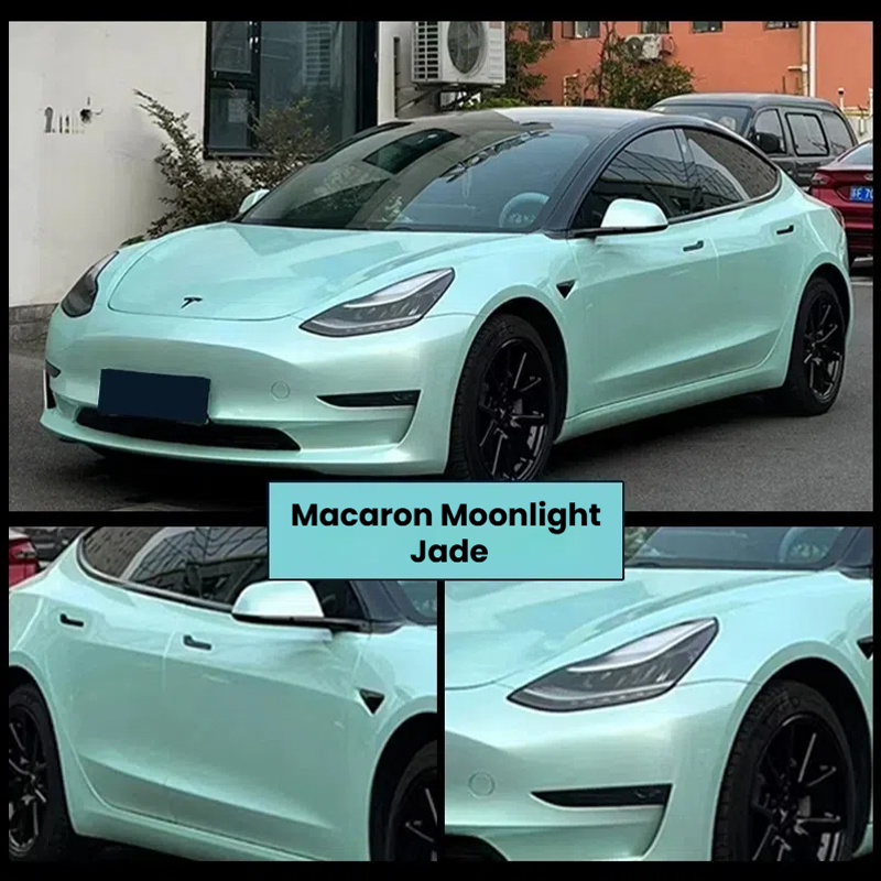 Paper With Low Viscosity/PET, Soft Color, Low Saturation, Visual Lightness, Fine Texture, High-Quality Material Guarantee, Protection of Original Car Paint
