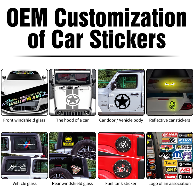 The impact of light transmittance control of car stickers on the safety of functional areas such as lights and rearview mirrors